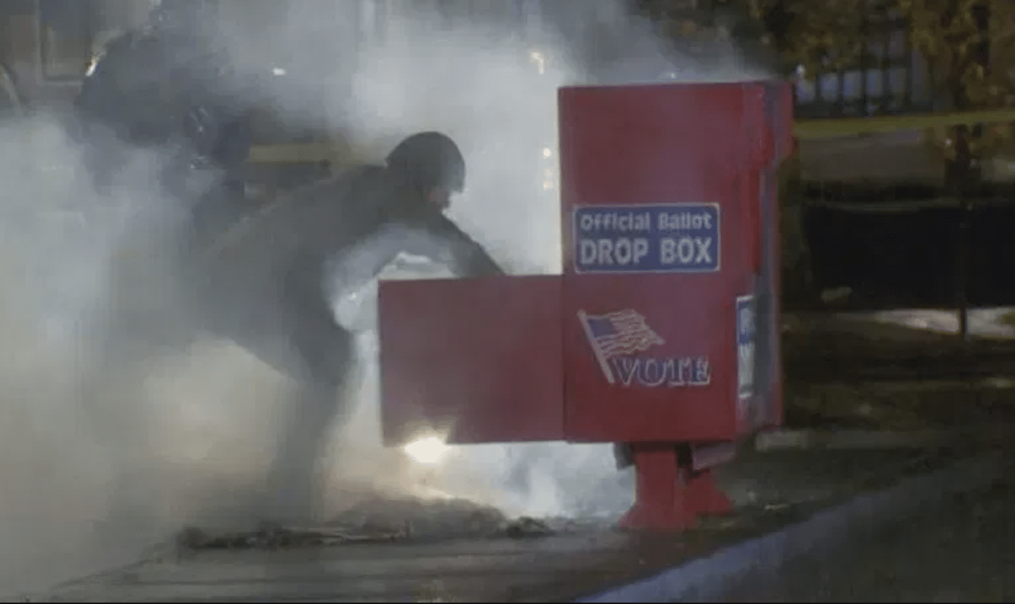 Hundreds of ballots burned after Vancouver ballot box set on fire from arson